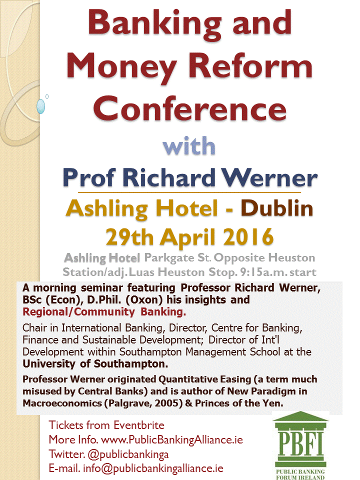 Banking and Money Reform Conference - Poster.2